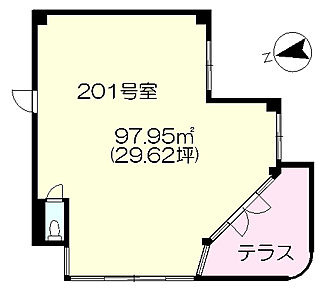 土曜館ビルの間取り