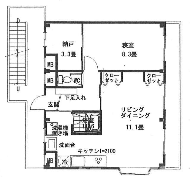 町田アパートの間取り