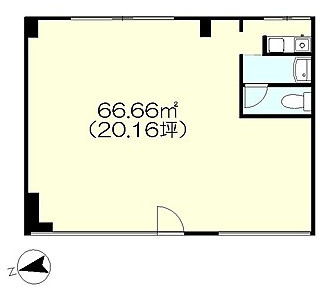 土曜館ビルの間取り