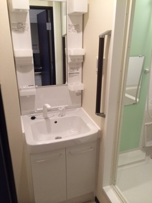 【独立洗面台】 | レオネクスト豊中岡町