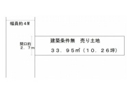 山科区御陵久保町　売地の画像