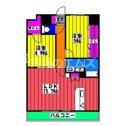 【間取り】 | ＬＩＢＴＨ博多駅南ＣＥＮＴＲＡＬの間取り