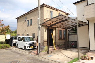 【外観】 | 現地外観です。日当りが良く、暖かなご生活をお送り頂けます♪