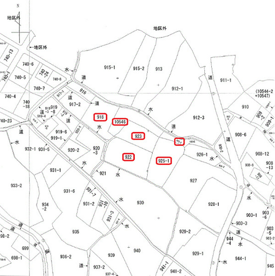 【土地図】 | 平生・大野南