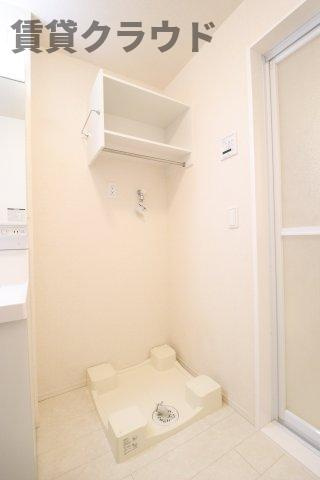 パークサイドＳＯＧＡの洗面所|洗濯機置場