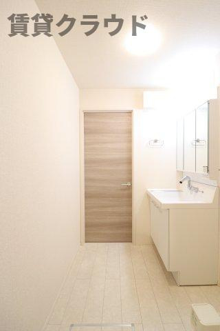 パークサイドＳＯＧＡの洗面所|使いやすい洗面所です