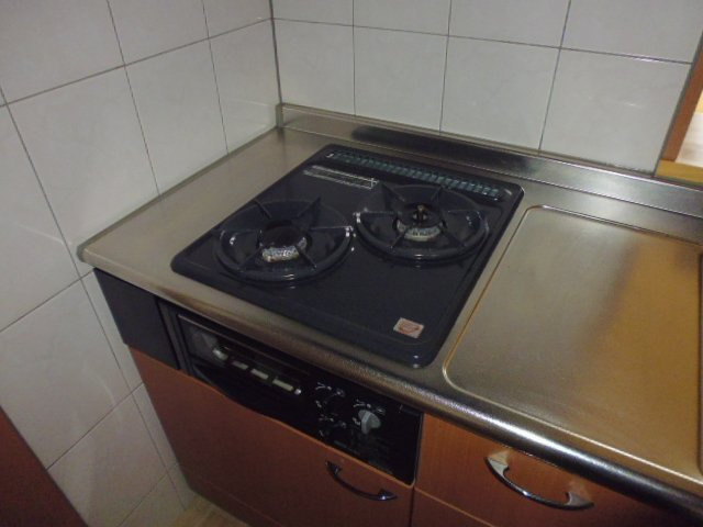 グレース　フィオーレのキッチン|ガスコンロ