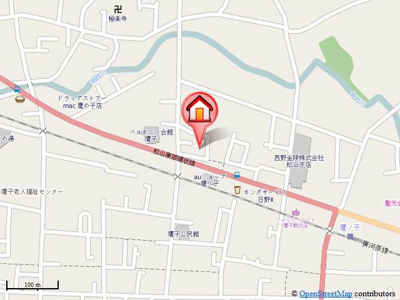 【地図】 | グリーンピア鷹の子・