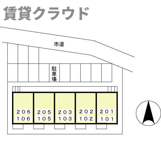 メゾンシエールの区画図