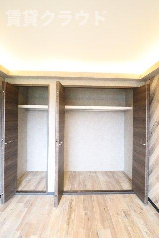 メゾンシエールの収納|ロングコートもかけられるクローゼット！