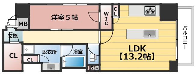 【間取り】 | リンクハウス心斎橋