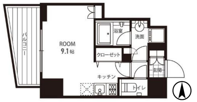 【間取り】 | 鍋横アパートメントハウス