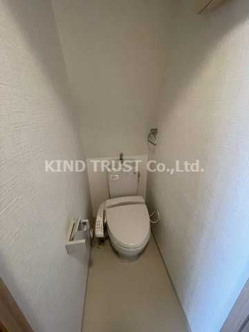 コンフォール南森町のトイレ|清潔感のあるトイレです