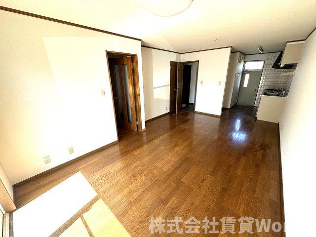 メゾネット井川の居間・リビング|リビングです