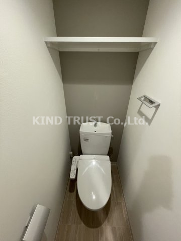 プライムアーバン南森町のトイレ|清潔感のあるトイレです