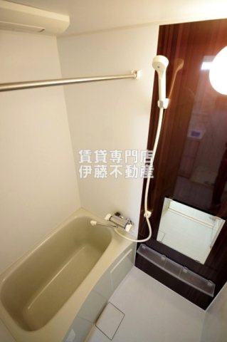 グリーンリーフ名城清水の浴室|湯はり機能付き給湯設備