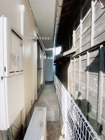 カーサ浜田のバルコニー