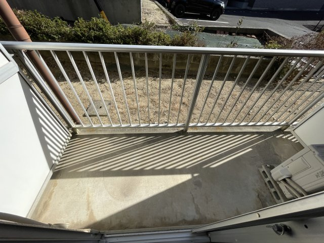 グリーンハイツのバルコニー