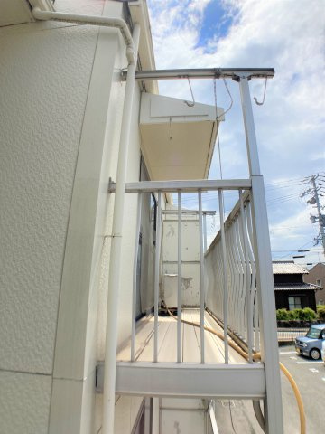 ハウスJJのバルコニー