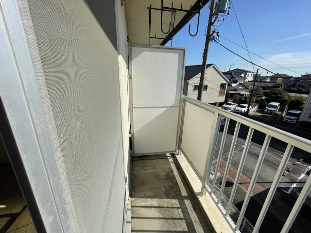 星空館のバルコニー