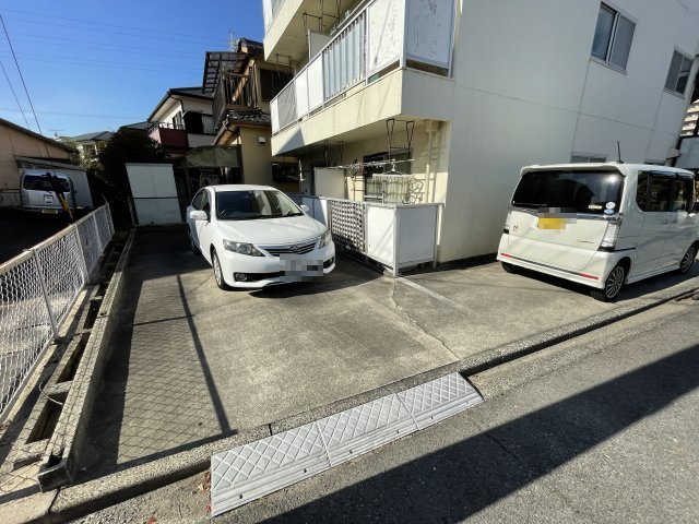 星空館の駐車場
