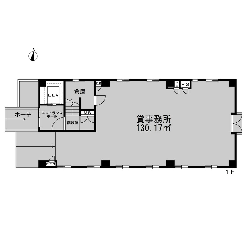ピボット緒川ビル店舗　の間取り