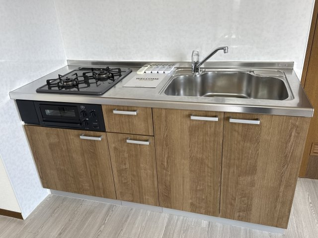 ラフォーレ龍野　Ⅰ棟のキッチン