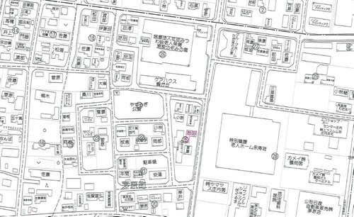 鶴岡市茅原町【中古住宅】の地図|ご案内図