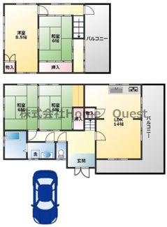 【間取り】 | 山ノ井町戸建