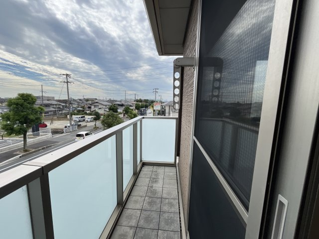 メゾンクレールのバルコニー