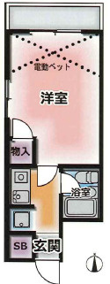 メゾンシルフィードの間取り