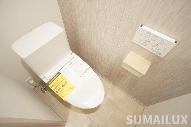 熊本市西区二本木４丁目のアパートのトイレ|写真は類似の物件となります。