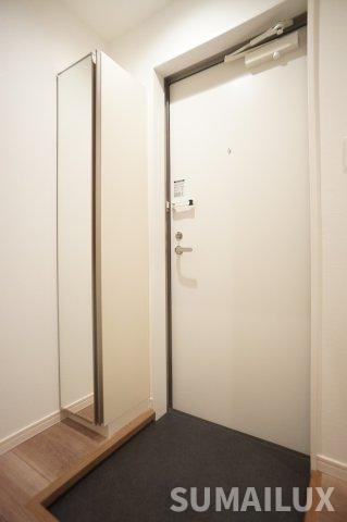 熊本市西区二本木４丁目のアパートの玄関|写真は類似の物件となります。