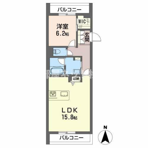 【間取り】 | シャーメゾン小坂