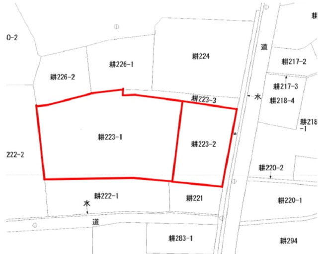 【土地図】 | 田布施・宿井
