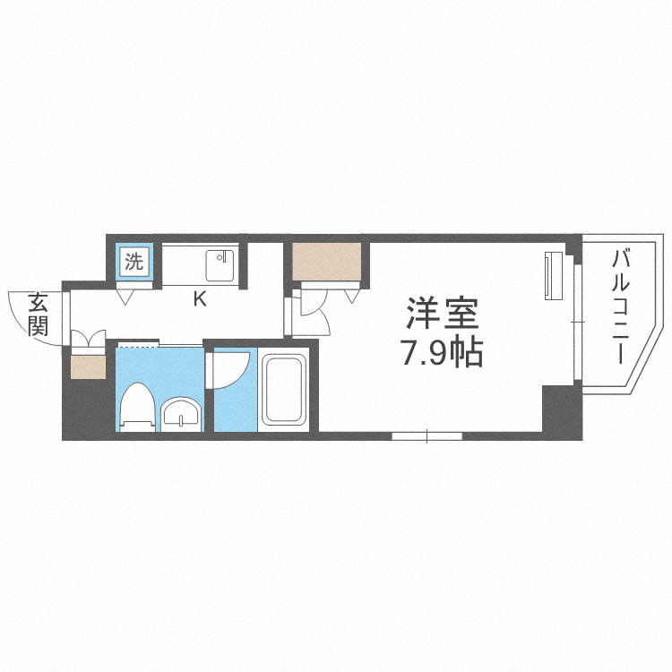 アーデン堺筋本町の間取り