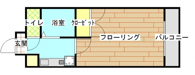 メゾンKの間取り