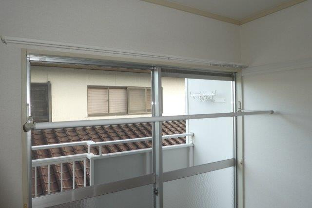 ハイツタンポポBの設備|室内物干し