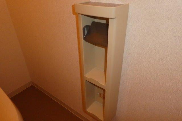 ハイツタンポポBのトイレ|トイレ棚