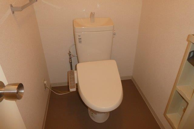 ハイツタンポポBのトイレ|ウォシュレット