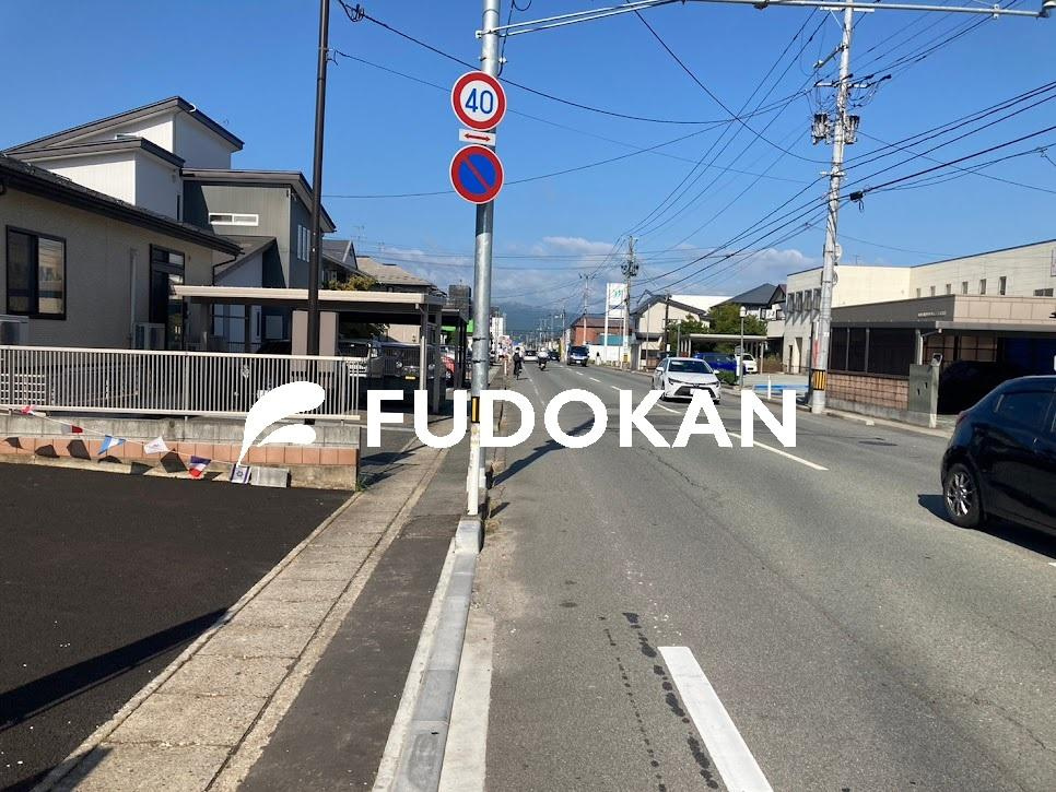 山形市上町建売住宅第3【1号棟】の前面道路含む現地写真|前面道路になります。