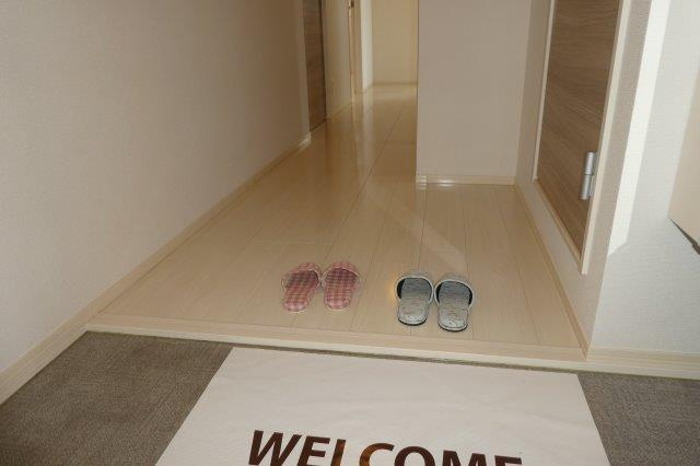 オリーブの玄関