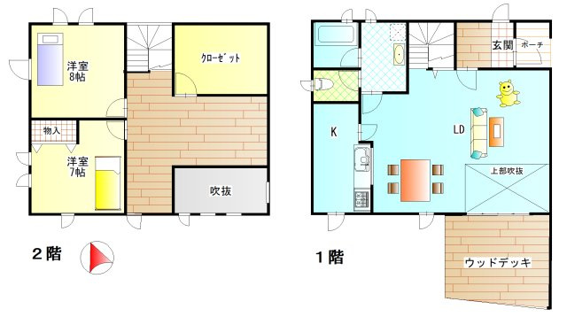 緑に囲まれたデザイン住宅