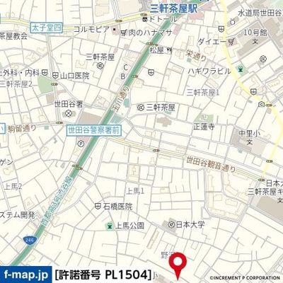 【地図】 | メゾンドコルテＢ棟