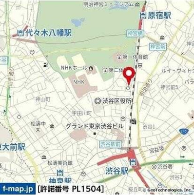 【地図】 | ＰＲＥＭＩＵＭ　ＣＵＢＥ　Ｇ　渋谷神南
