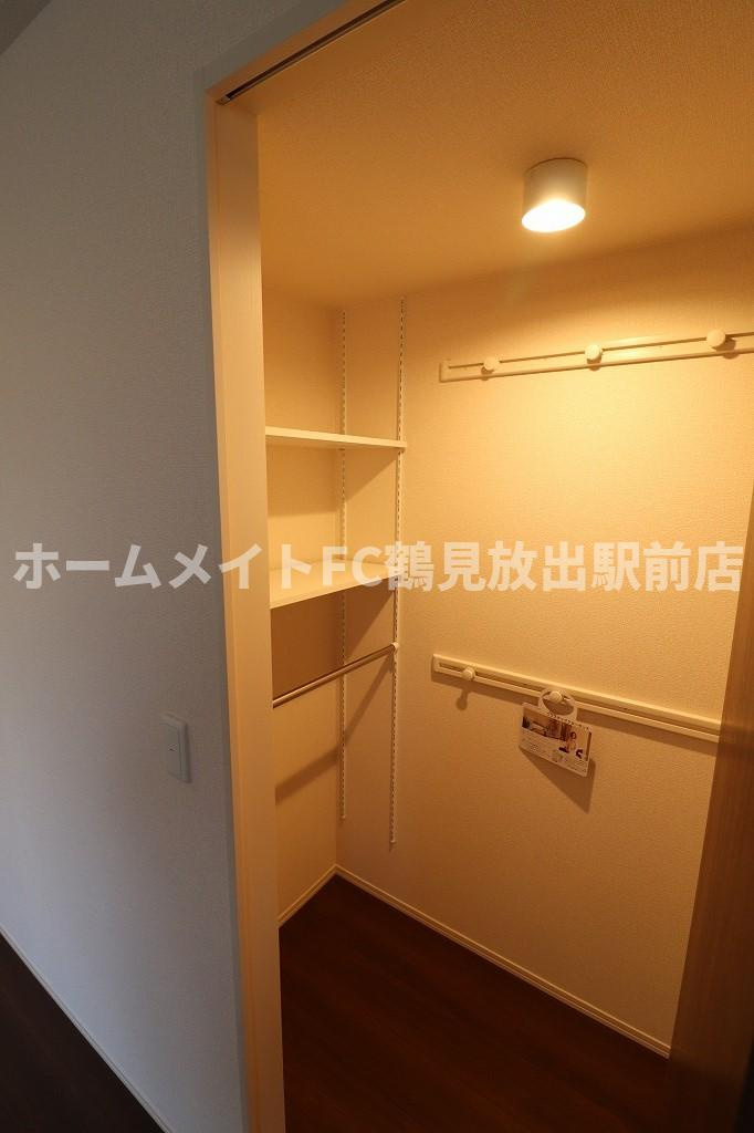 エストドミール東中浜の収納