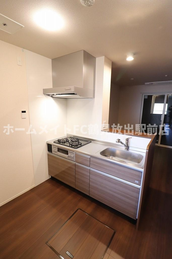 エストドミール東中浜のキッチン