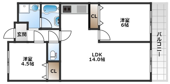 【間取り】 | エステート桜塚