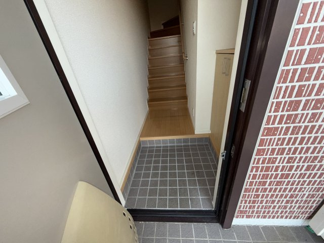 メゾン福渡　Ａ棟の玄関