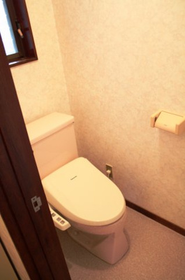 【トイレ】 | コーポ青島 | トイレです